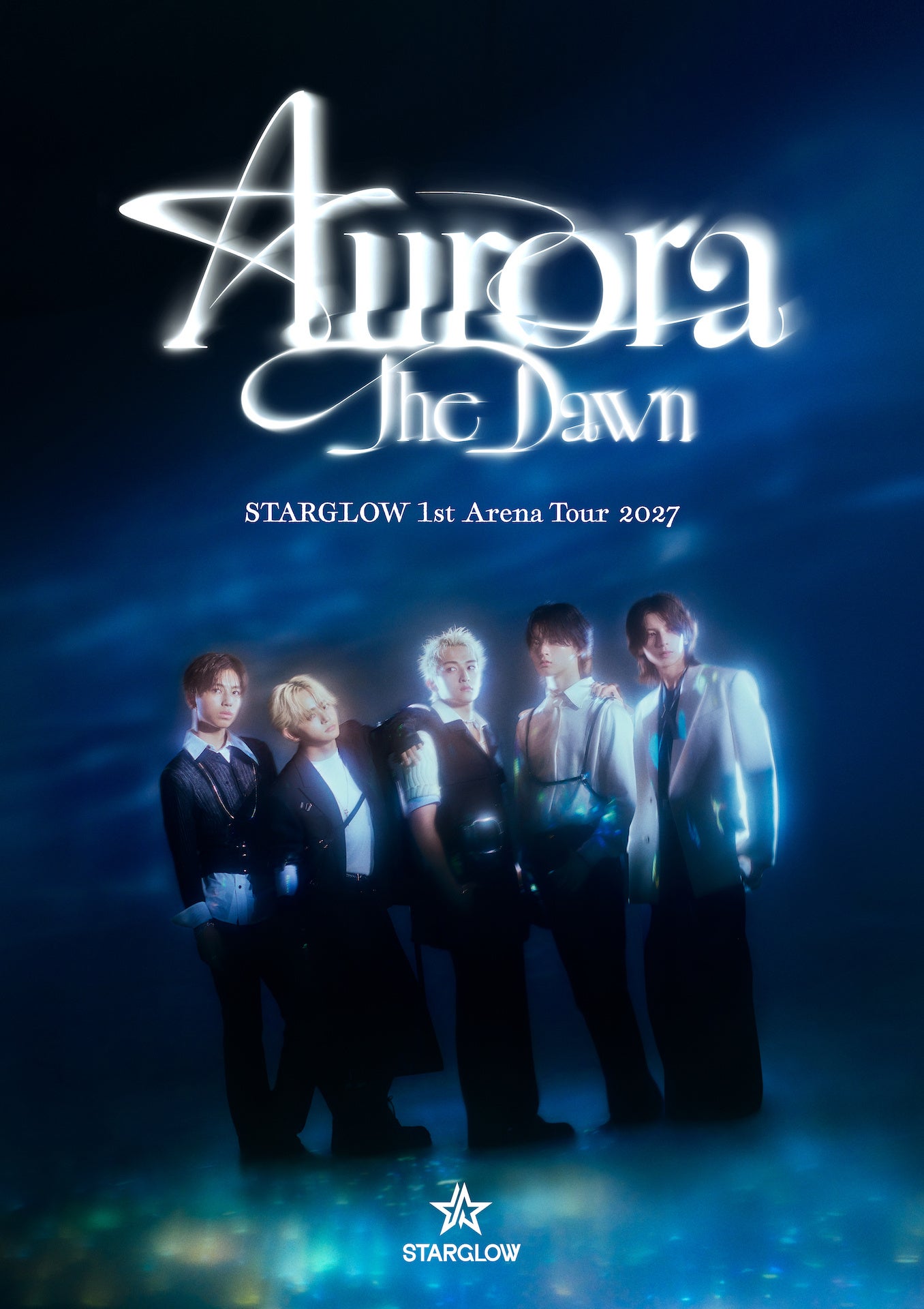 STARGLOW 1st Arena Tour 2027 Aurora - The Dawn - キービジュアル